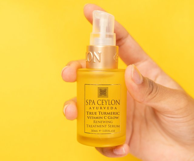 スパセイロン|ターメリックビタミンCリペアセラム30ml - ショップ SPA CEYLON エッセンス・美容液 - Pinkoi