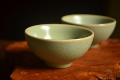 客噐。客氣 汝清中圓對杯(2只)手沖濾杯 咖啡濾杯 咖啡濾器 母親節禮物 禮物