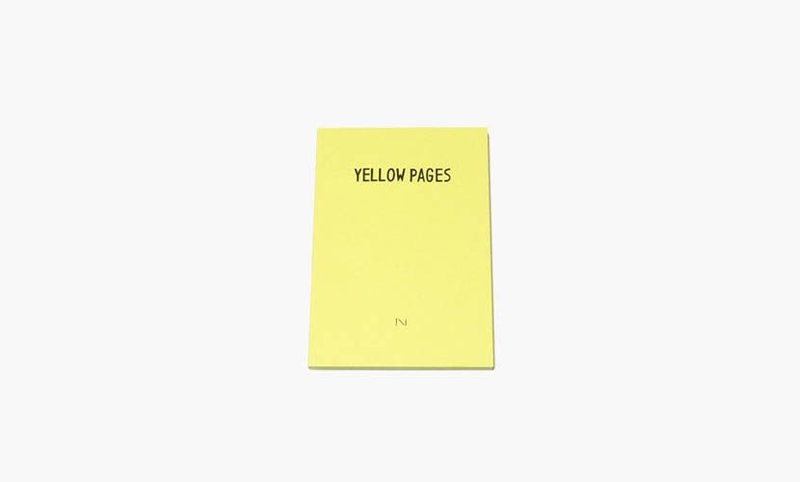 NORITAKE - YELLOW PAGES Notebook - 筆記本/手帳 - 紙 黃色