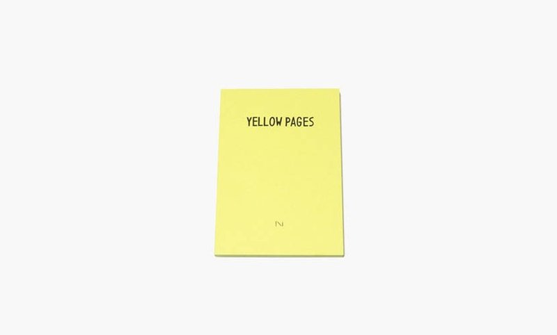 NORITAKE-YELLOW PAGES Notebook - สมุดบันทึก/สมุดปฏิทิน - กระดาษ สีเหลือง