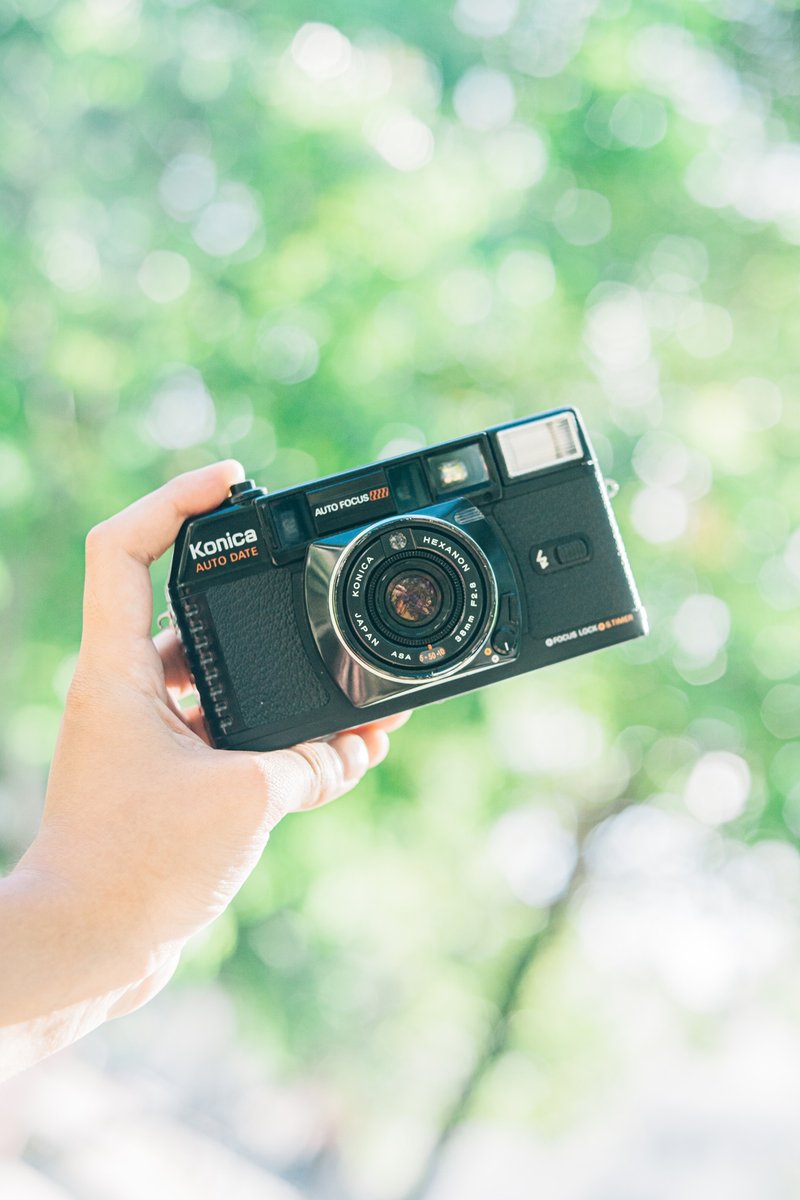 Konica C35MFD 大光圈底片相機  經典 傻瓜相機 新手適用 - 相機/拍立得/底片相機 - 其他金屬 黑色