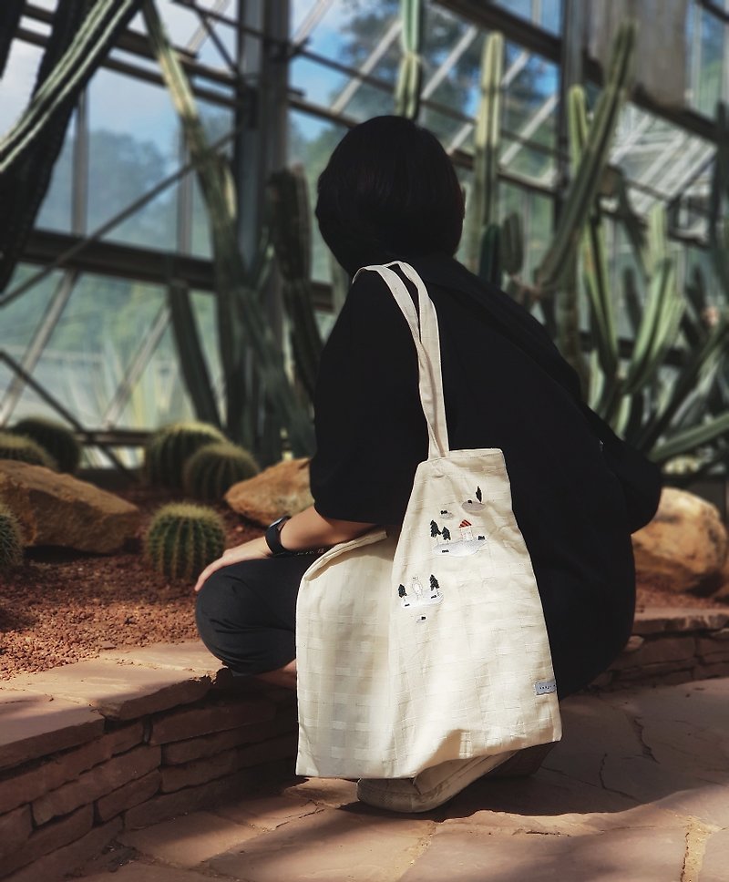 Tote Bag : Snow bear - Other - Thread White