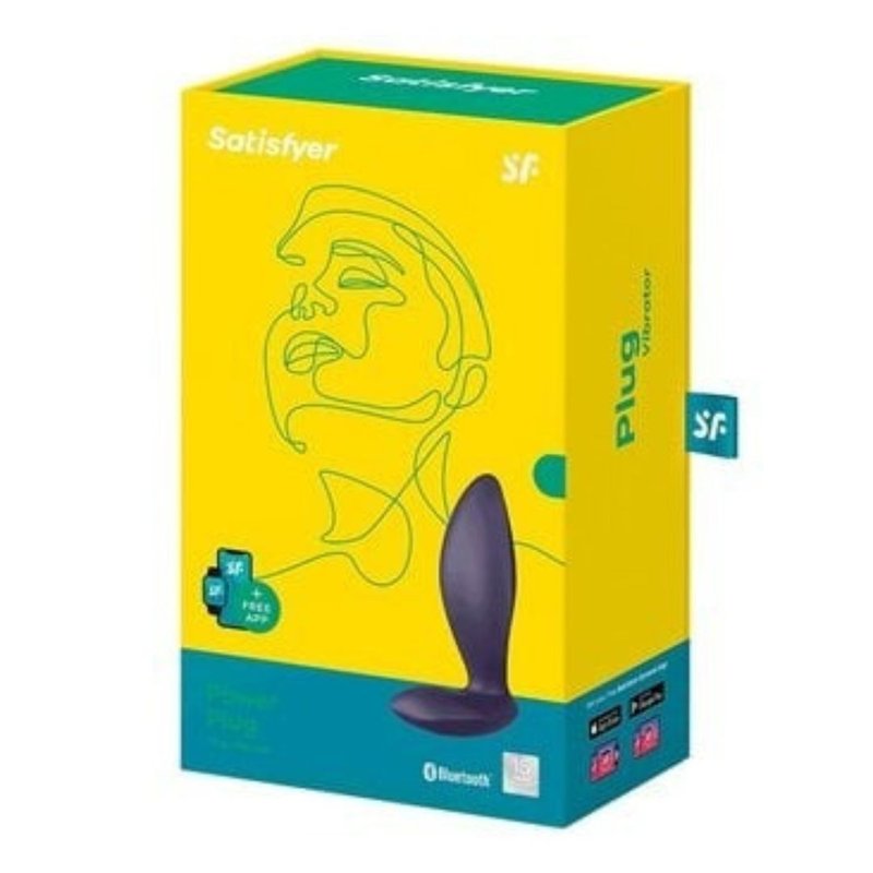 Power Plug App-Controlled Prostate Massager - Adult Products - Silicone Purple