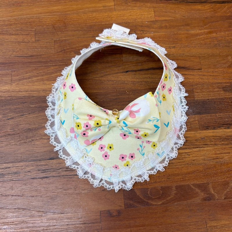 超仙寵物領巾上架啦/蜜糖彩點蝴蝶領巾/奈伊毛孩的美妝造型領巾/ - 寵物衣服 - 棉．麻 藍色