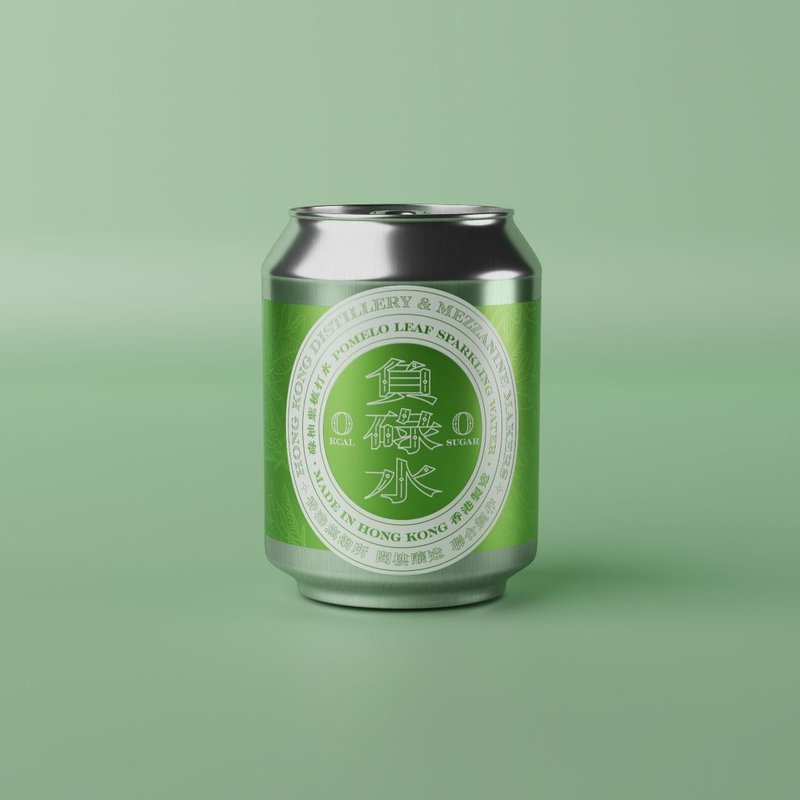 【負碌水】碌柚葉梳打水 | 飲品 零糖 無負擔 | 香港蒸餾所 - 果汁/蔬果汁 - 濃縮/萃取物 透明