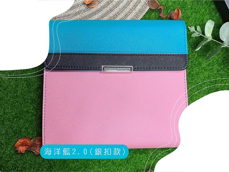 Clutch Bag Style Loose Leaf Notebook B5/A5/B6 - Notebooks & Journals - Faux Leather Pink