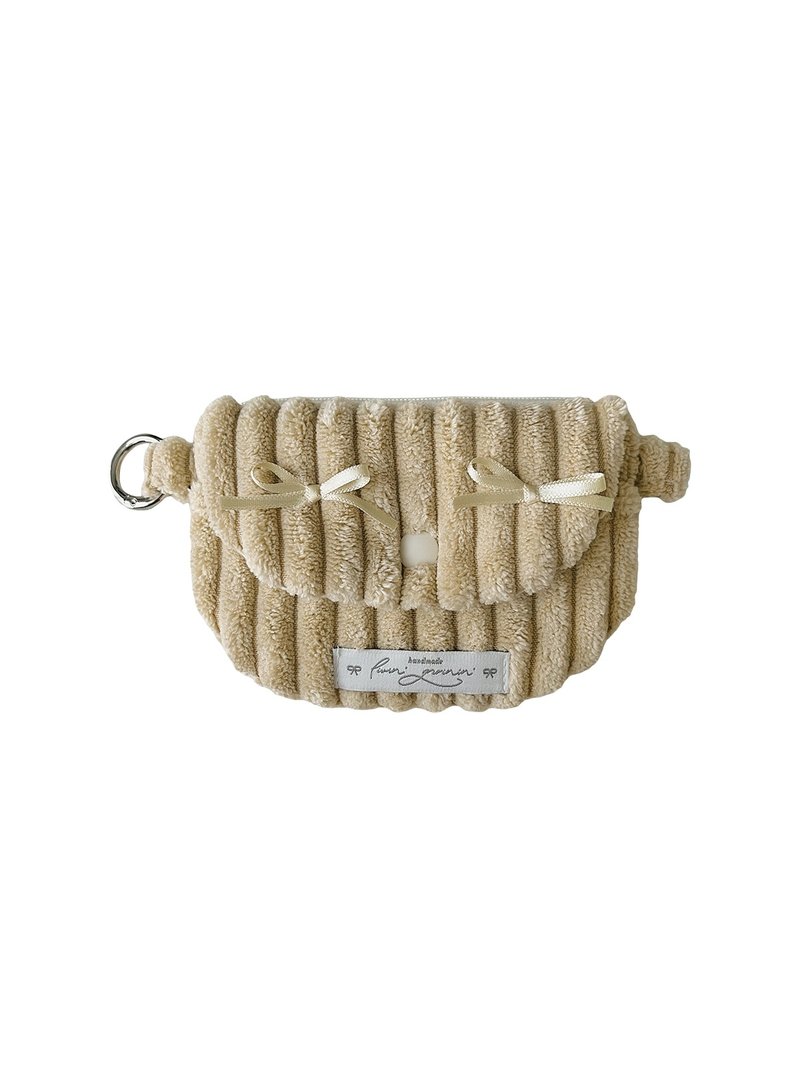 cozy corduroy ribbon ver. _warm beige - Wallets - Cotton & Hemp 