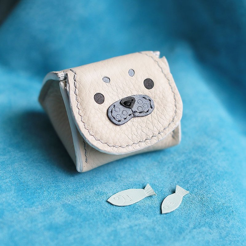 Rice ball seal animal three-dimensional coin purse
