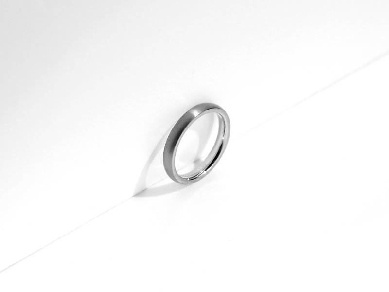 The Everyday Ring | Grey | Engravable - General Rings - Stainless Steel Gray