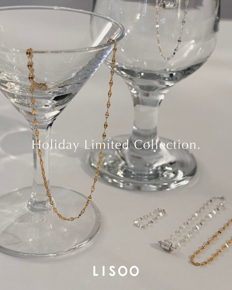 M:n06 ( 純銀 925 / 18KGP ) - 項鍊【聖誕跨年限定系列】 - 項鍊 - 其他金屬 