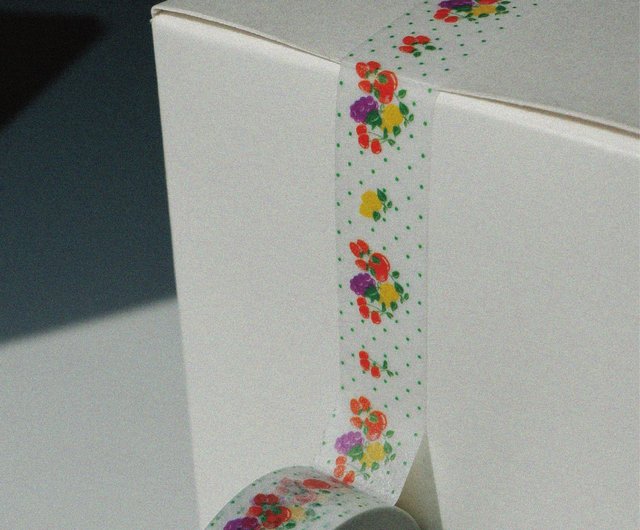 グリーンドットフルーツマスキングテープ - ショップ Fruit Fries