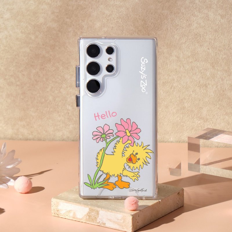 Suzy's Zoo花開你好防摔透明SAMSUNG手機殼 - 手機殼/手機套 - 塑膠 多色