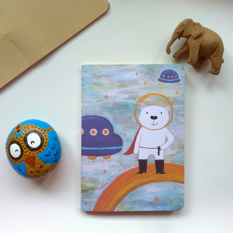 Small notebook | I'll guard you - Notebooks & Journals - Paper Multicolor