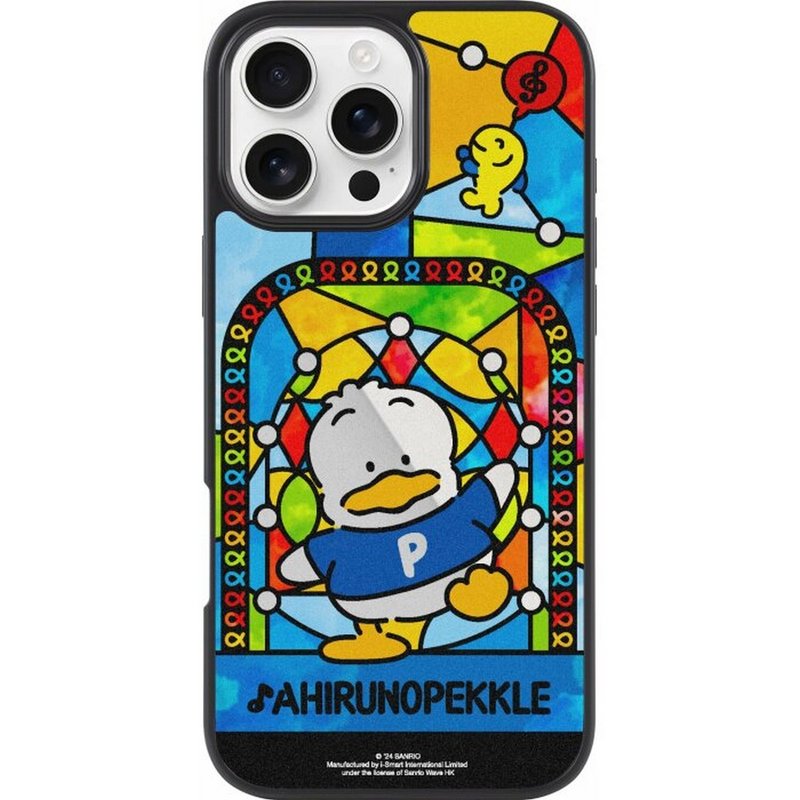 三麗鷗 - 貝克鴨 iPhone16 Samsung S25 鏡面手機殼 兼容MagSafe - 手機殼/手機套 - 塑膠 多色