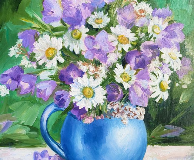 一点物 真作 ファット・ヤヌク 油絵 作品 花 絵画 キャンパス 抽象画 画家 一点物 真作 ファット・ヤヌク 油絵 作品 花 絵画 キャンパス
