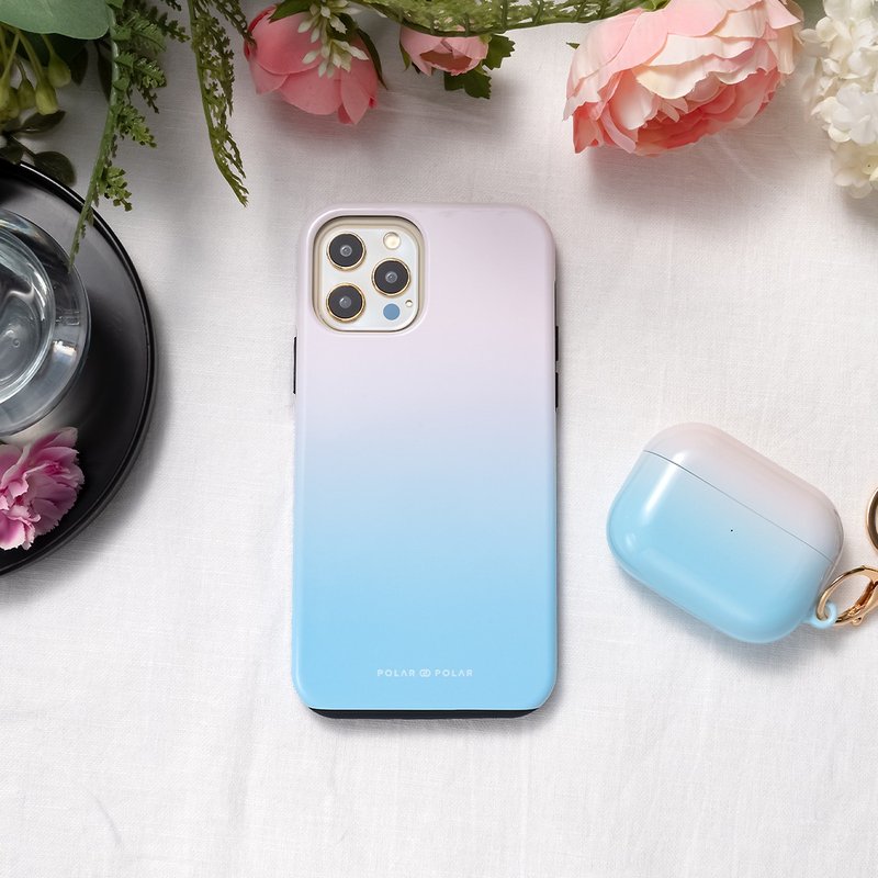 Iceberg Pastel | iPhone MagSafe Phone Case - Phone Cases - Plastic Blue