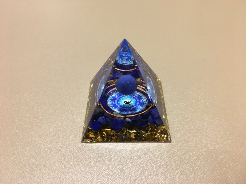 青金碎石太極能量塔 改善健康 - 擺飾/家飾品 - 水晶 