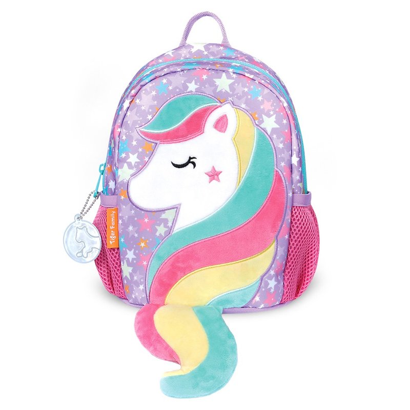 TigerFamily Hug a Good Friend 3D Toddler Backpack-Symphony Pony - Backpacks - Other Materials Multicolor