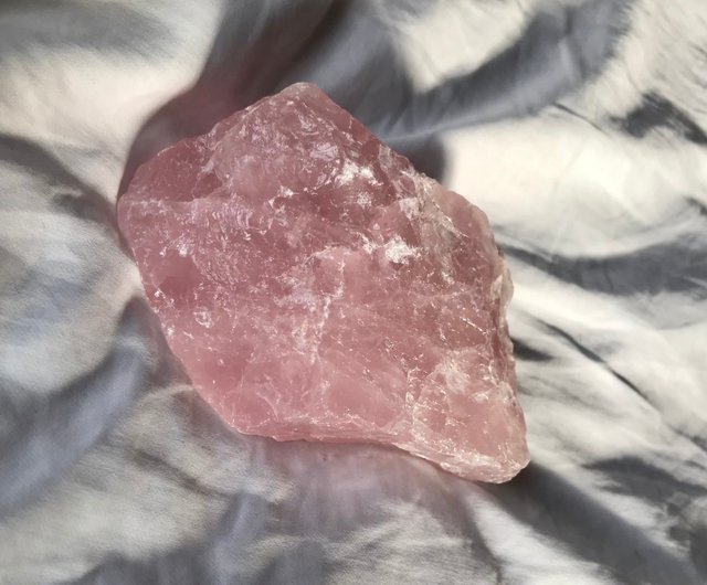 ピンク水晶クラスター 462g 水晶 原石 自然石P① 置物