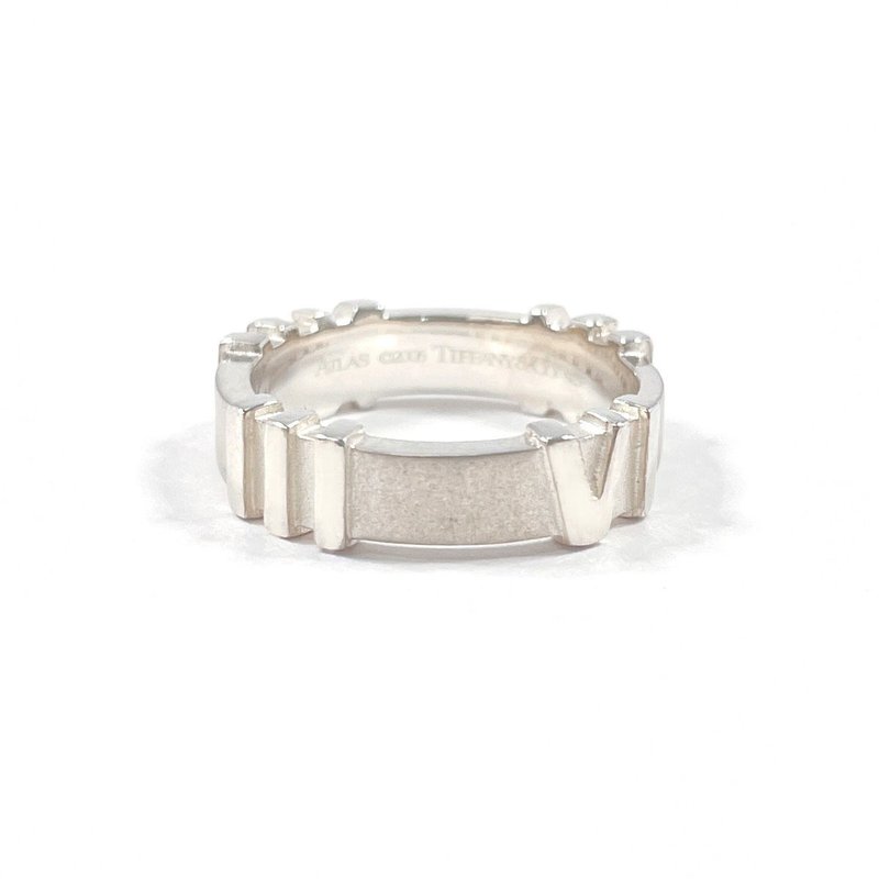 【日本直送 中古美品】8号 ティファニー TIFFANY&Co. リング・指輪 アトラス 2006年限定 シルバー925 ヴィンテージ - 戒指 - 純銀 銀色