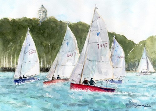 沖縄　帆船　油彩 500x0.jpg