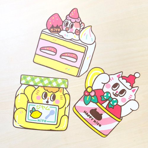 Yogurt Studio Ltd. KingkyoNeko - 大大張不規則名信片心意卡片