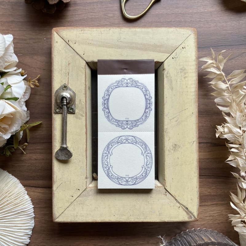 new /星月流語 / 便箋  Notes - 卡片/明信片 - 紙 紫色