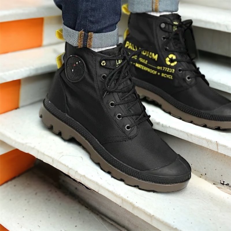 [Member Day] PALLADIUM street versatile environmentally friendly recycled waterproof boots 77233 - Women's Casual Shoes - Other Materials Multicolor