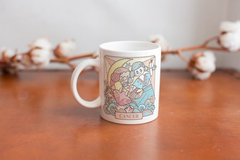 Duck Graffiti | Constellation Series | Cancer Mug - Mugs - Pottery 