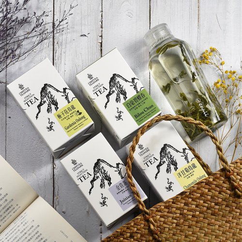 CHINYEA TEAPARK 沁意茶苑 【特惠組合】時尚冷泡茶組 - 4種舒壓茶+六角濾茶隨行杯(2色)
