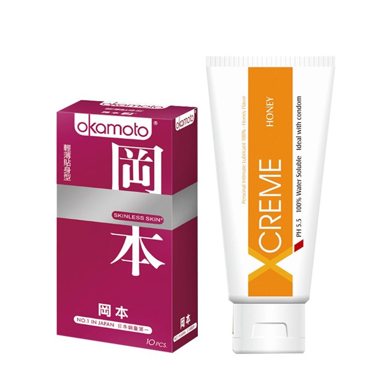 岡本_Xcreme超快感聯名潤套組合_甜蜜激情組 - 情趣用品 - 其他材質 