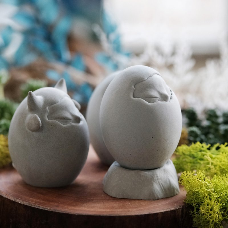 Newborn Egg Man Cement Decoration Diffuser Stone Exchange Gift Doll Boyfriend Gift