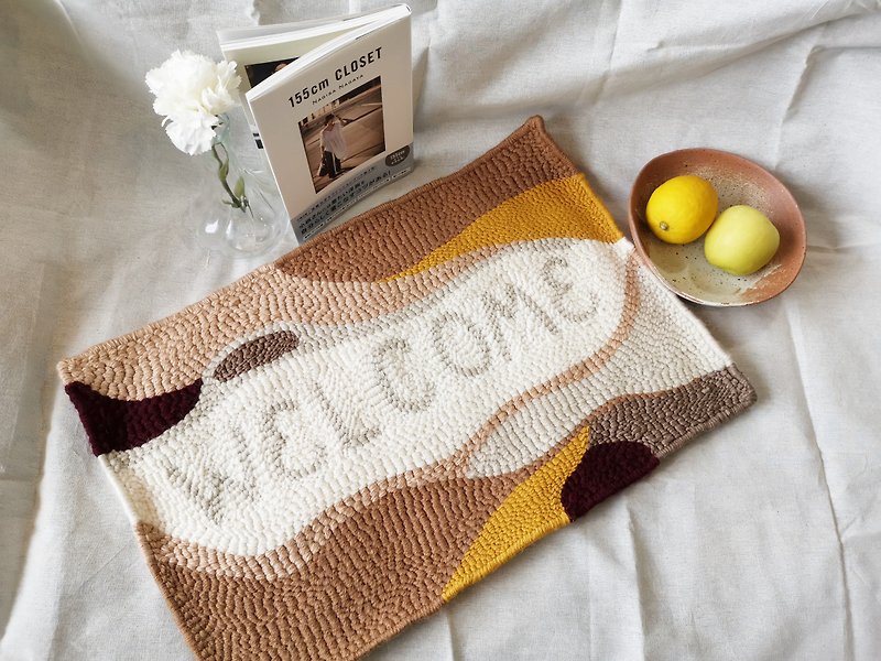 Reversible Punch Needle Rug - The Warm Welcome