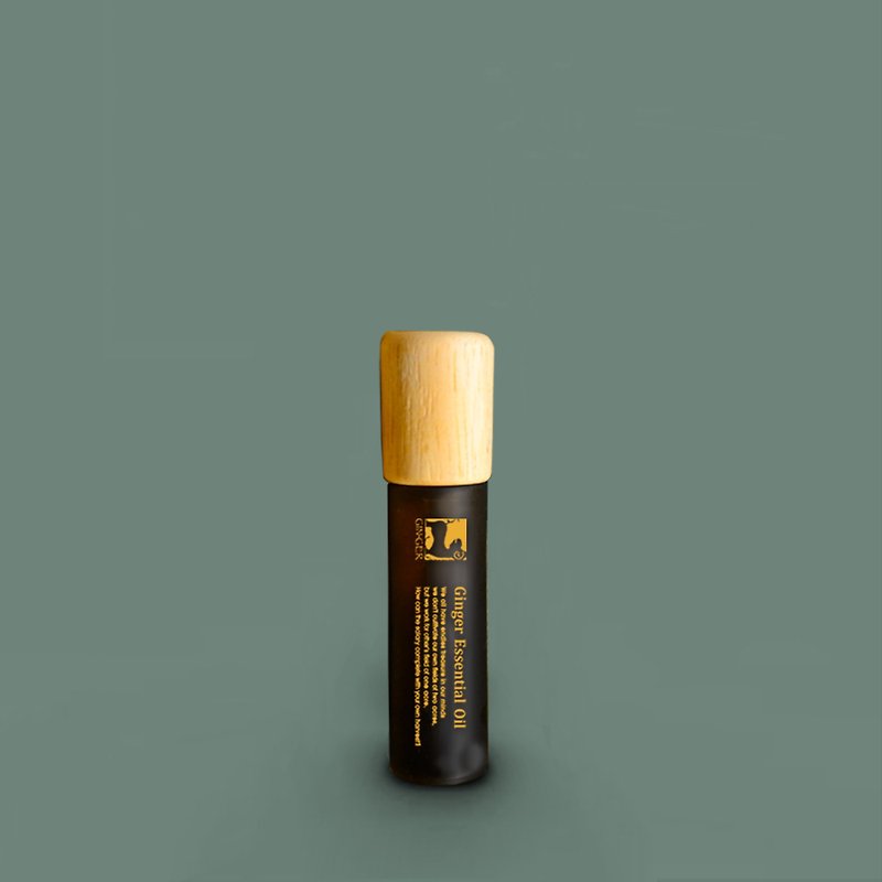 Cuibo Cedar Ginger Essential Oil Roll-on Bottle 10ml - Skincare & Massage Oils - Essential Oils 