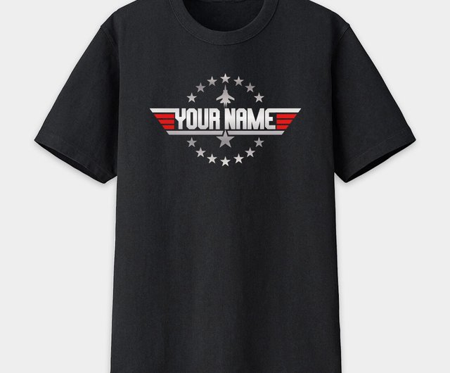 Personalised Top Gun T-Shirt