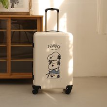 Peanuts史努比行李箱 手足24吋- Snoopy 正版授權 旅行箱 行李箱