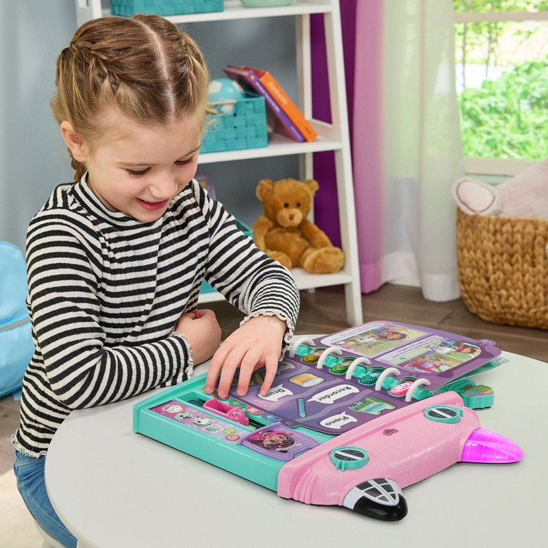 Vtech　蓋比的娃娃屋-喵喵探索學習魔法書 - 寶寶/兒童玩具/玩偶 - 塑膠 