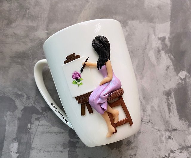 Custom Bratz Pink Classic Girls Coffee Mug By Cm-arts - Artistshot
