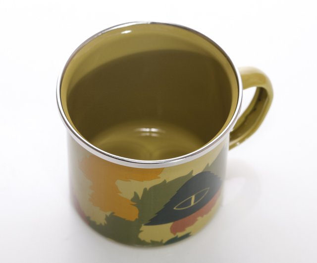 Enamel Camouflage Mug Set