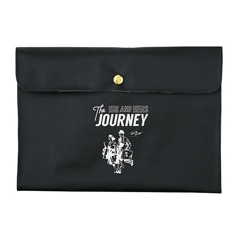 One's Journey  - トラベルストレージバッグ（ブラック） - 収納用品 - ポリエステル ブラック