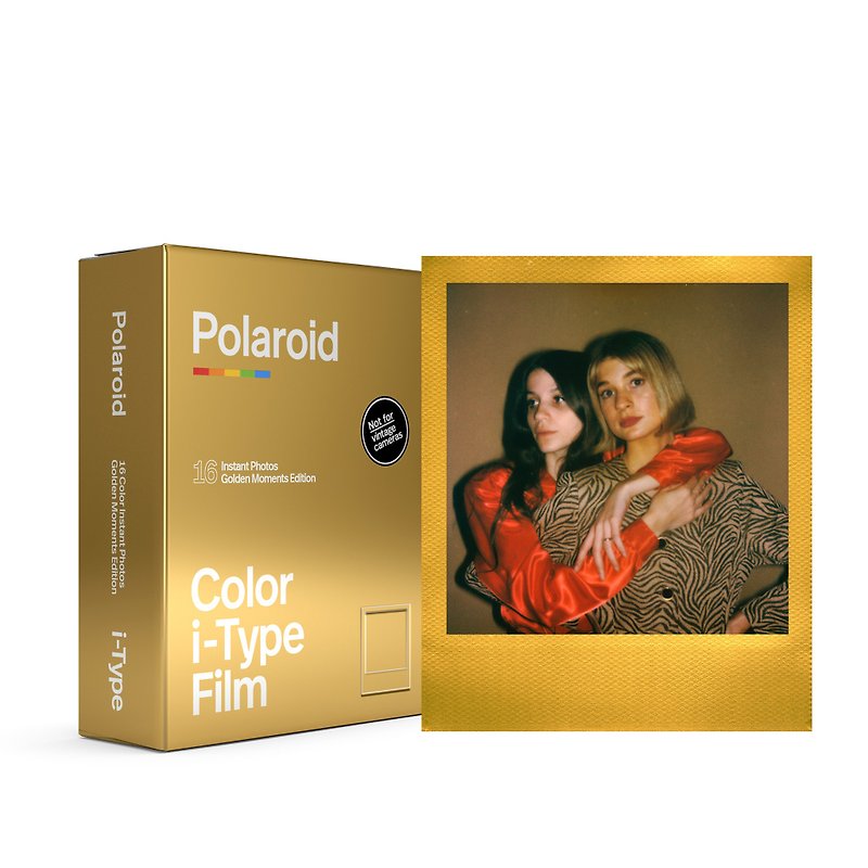 Polaroid Color i‑Type Film - Golden Moments Double Pack