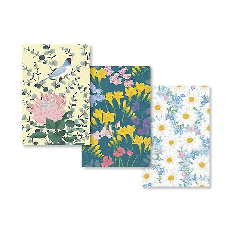 HEY DAY postcard bloom - การ์ด/โปสการ์ด - กระดาษ หลากหลายสี