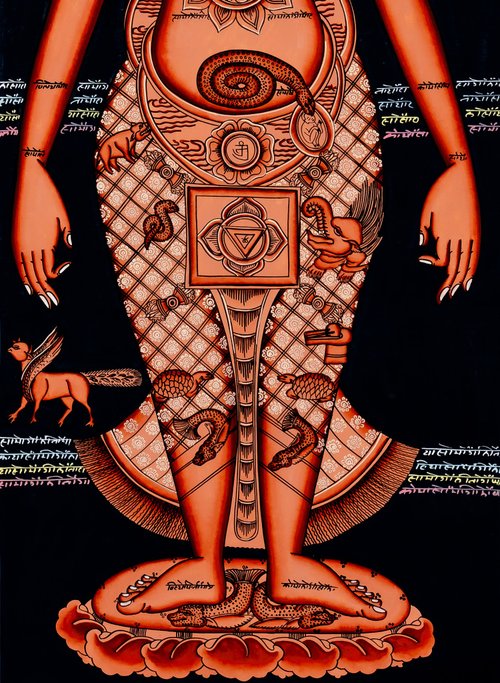 七つのチャクラタンカ — 本物のチベットアートによる瞑想と