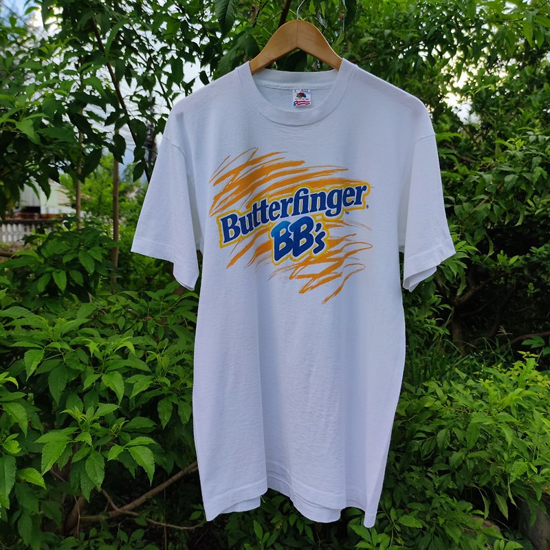 เสื้อยืดวินเทจ 90s Butterfinger Candy Snack T-Shirt
