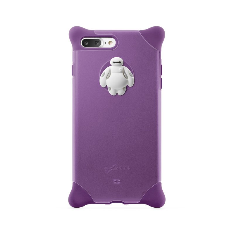 Bone / iPhone 8 Plus / 7 Plus Bubble Cover-Cup Noodles - Phone Cases - Silicone Purple