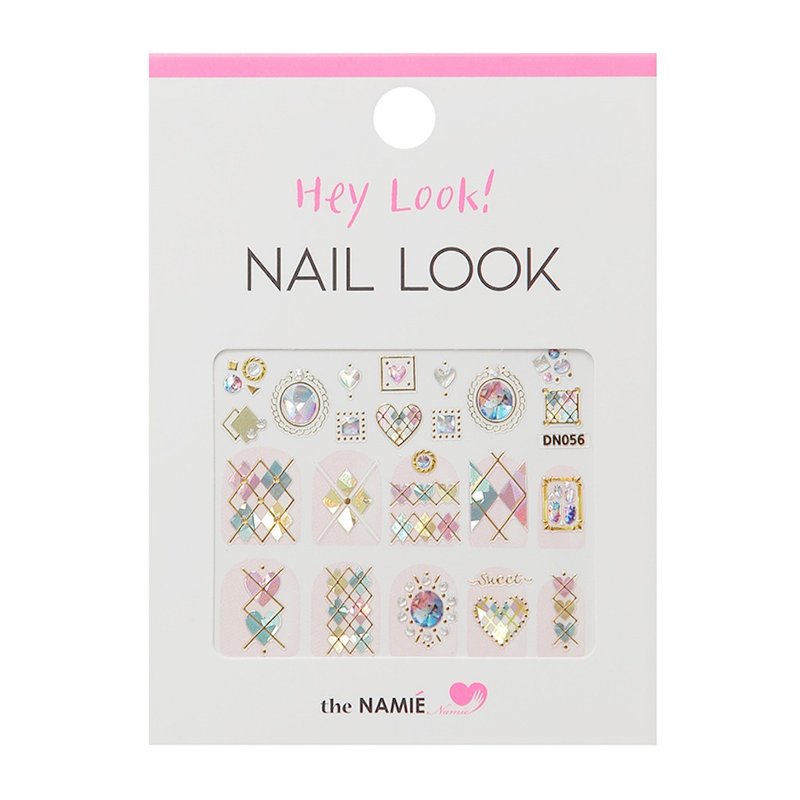 【DIY Nail Art】Hey Look Nail Art Decorative Art Sticker Gentle Diamond - Nail Polish & Acrylic Nails - Paper Gold