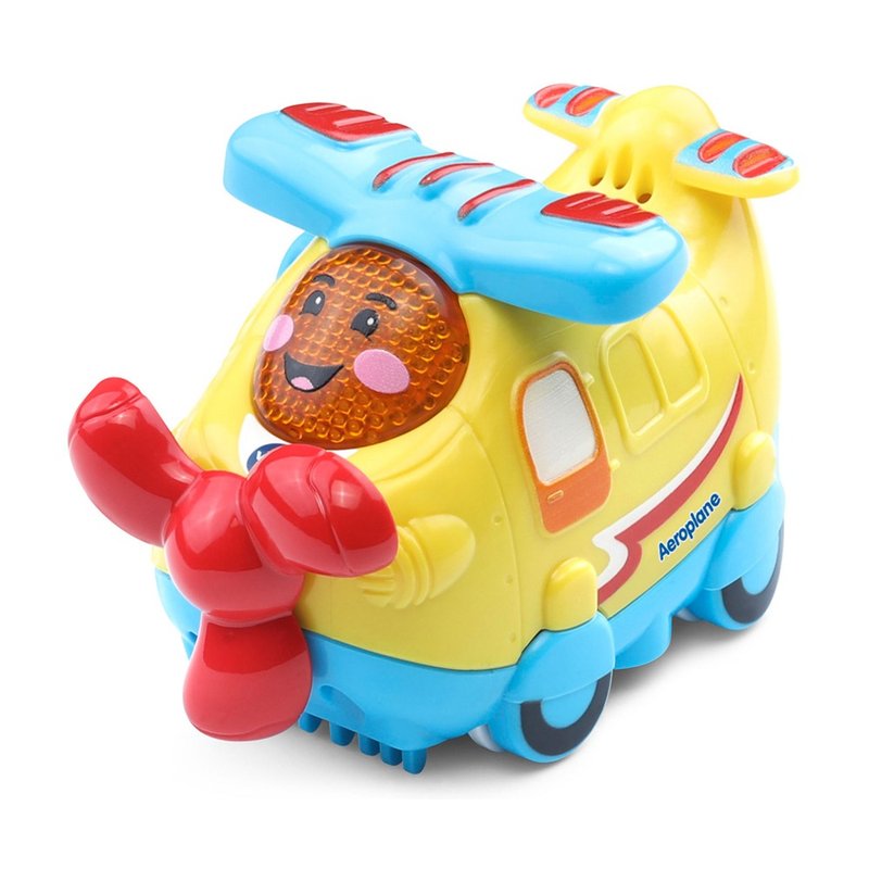 Vtech　嘟嘟聲光互動車-飛機 - 寶寶/兒童玩具/玩偶 - 塑膠 