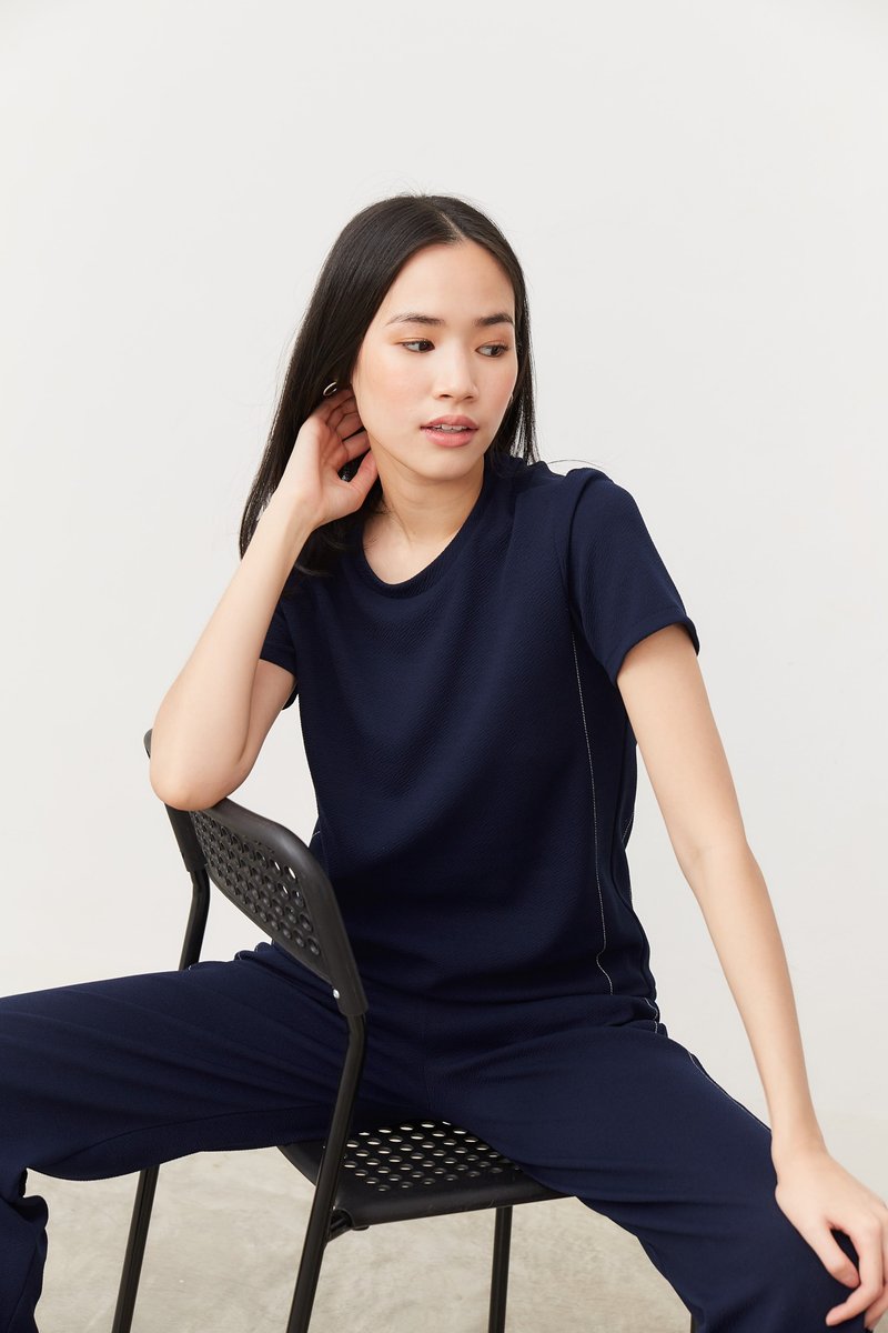 Line Tee - 女 T 恤 - 聚酯纖維 