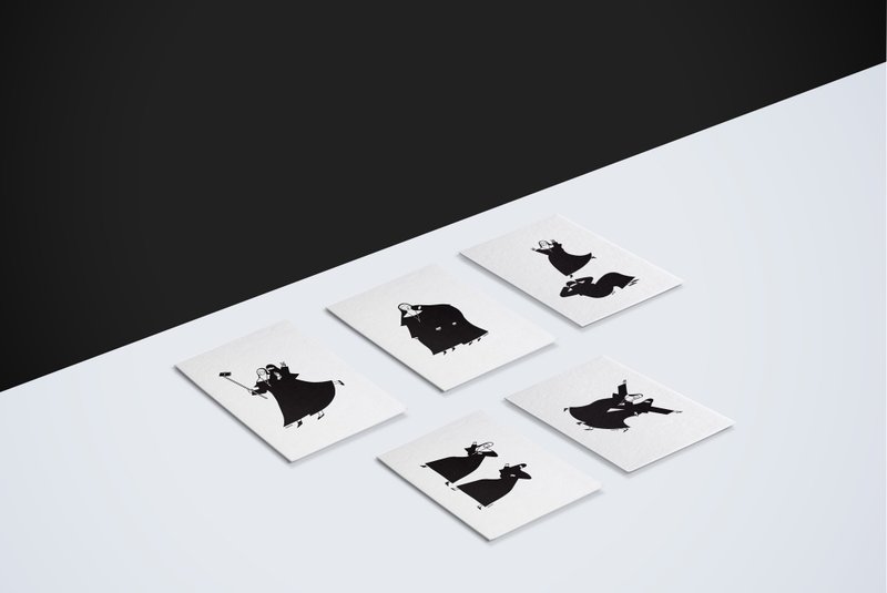 Postcard4x6" |  friends - 卡片/明信片 - 紙 