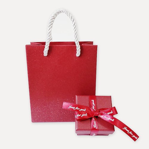 波品藝術 送禮包裝禮盒專區 精緻手提袋 珠寶禮盒 贈紅色緞帶 可加價購